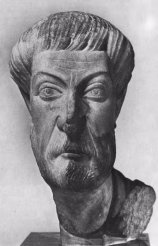 un ritratto scultoreo di Eutropio un ritratto scultoreo di Eutropio